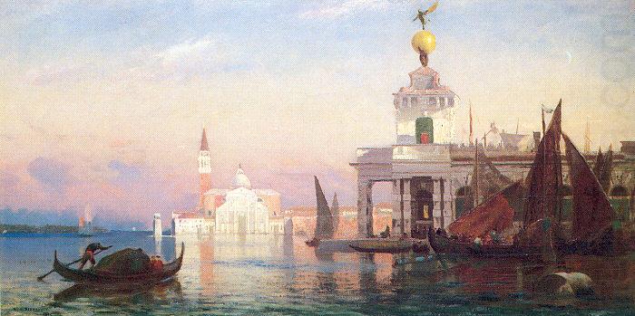 The Grand Canal with San Giorgio Maggiore, Picknell, William Lamb